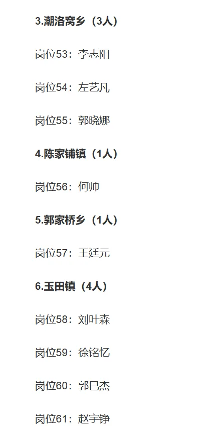 25年玉田事业单位公开招聘拟聘用人员公示