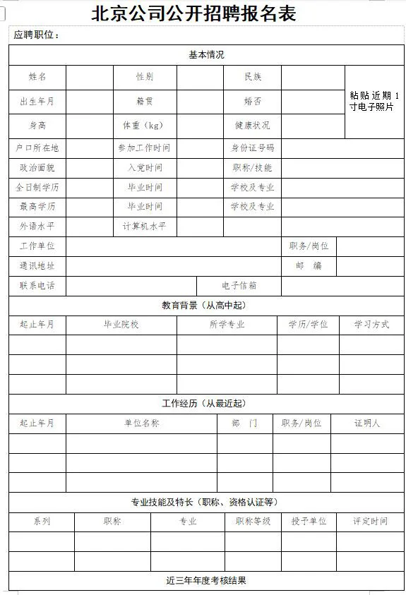不限户籍！40岁以下！国家电投集团招聘3人！
