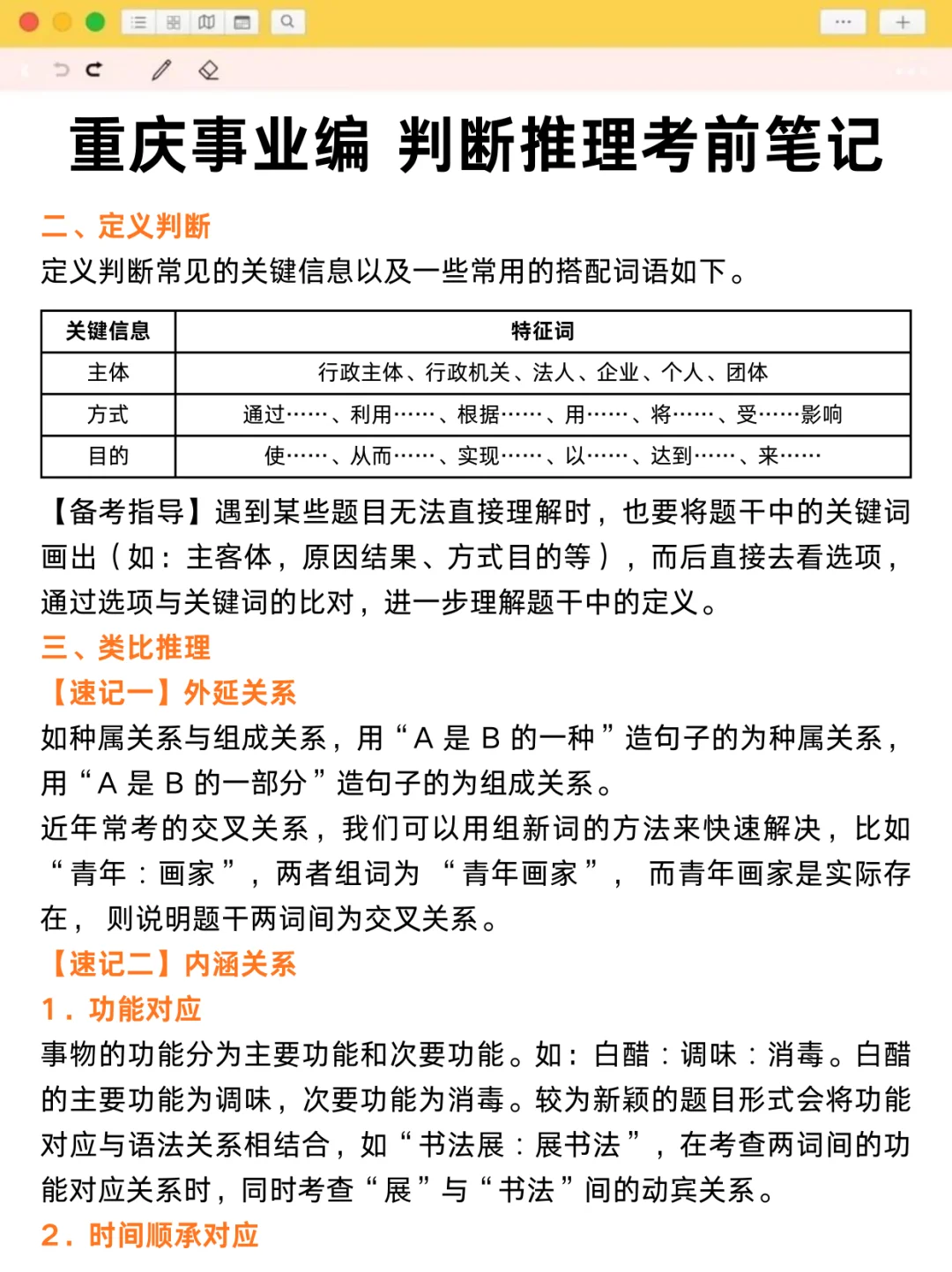 别裸考❗️重庆事业编时正无非就这100题