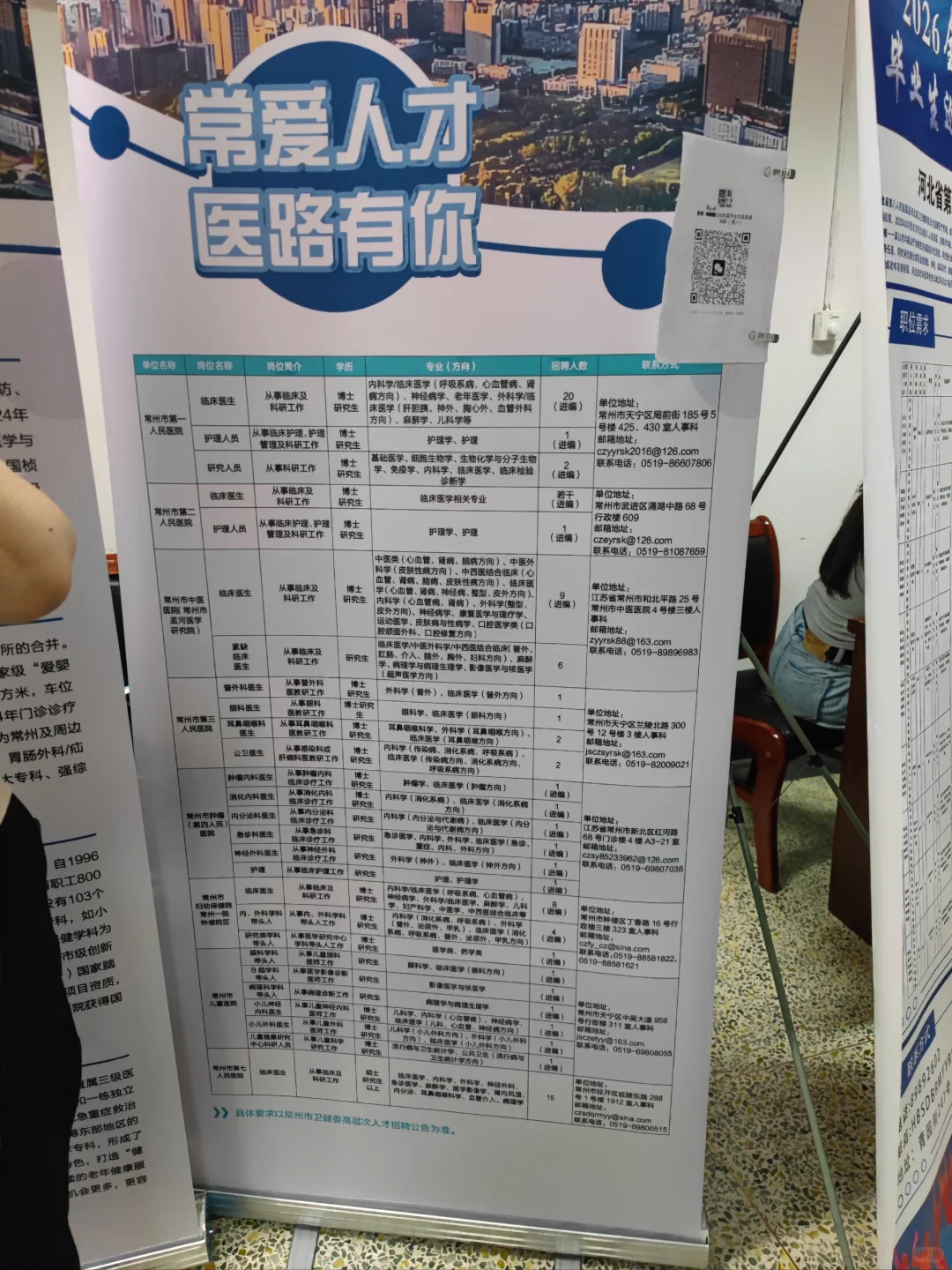 2026届毕业生河北医科大学第一场招聘会