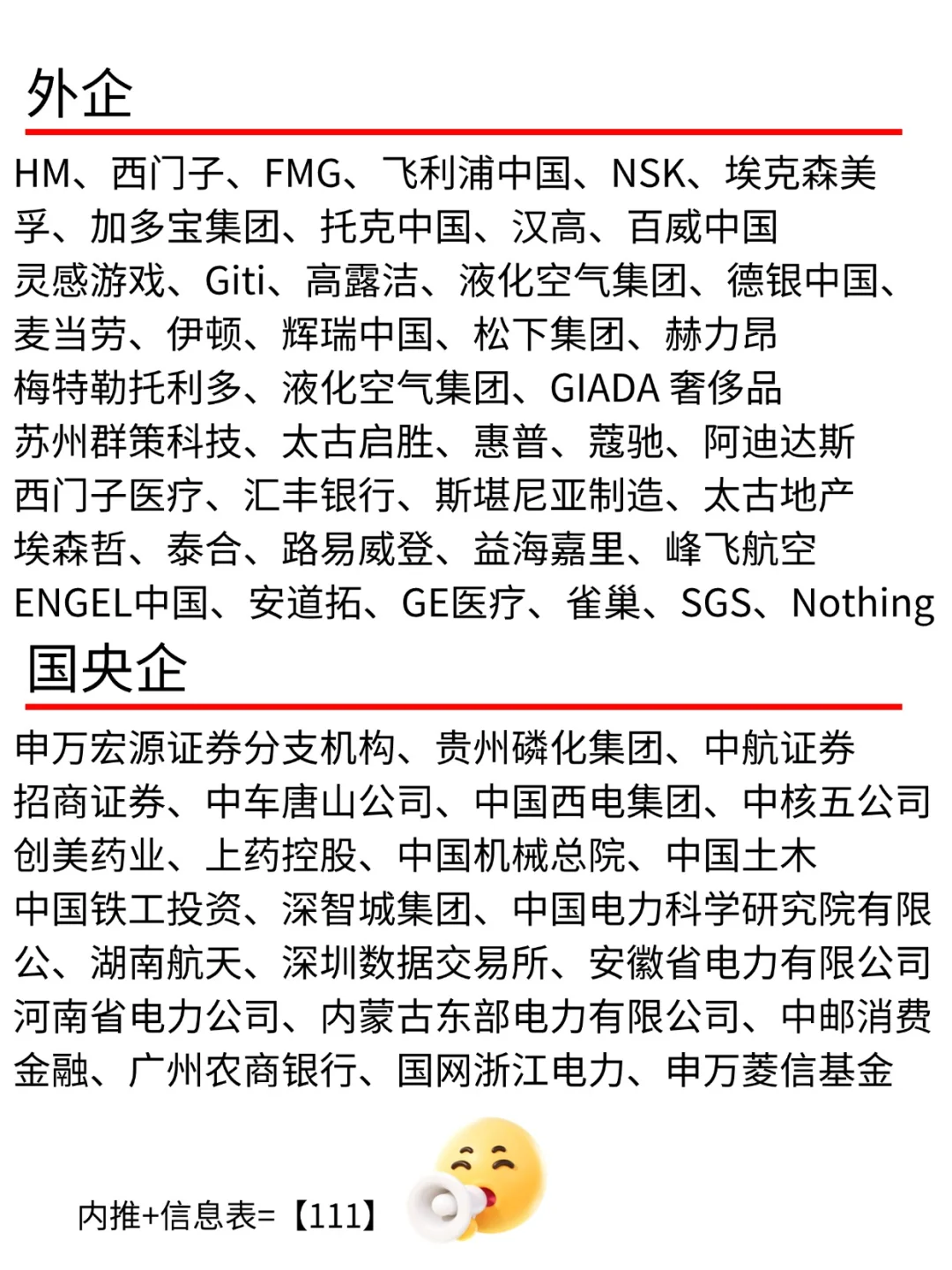 截至目前还在进行的招聘企业