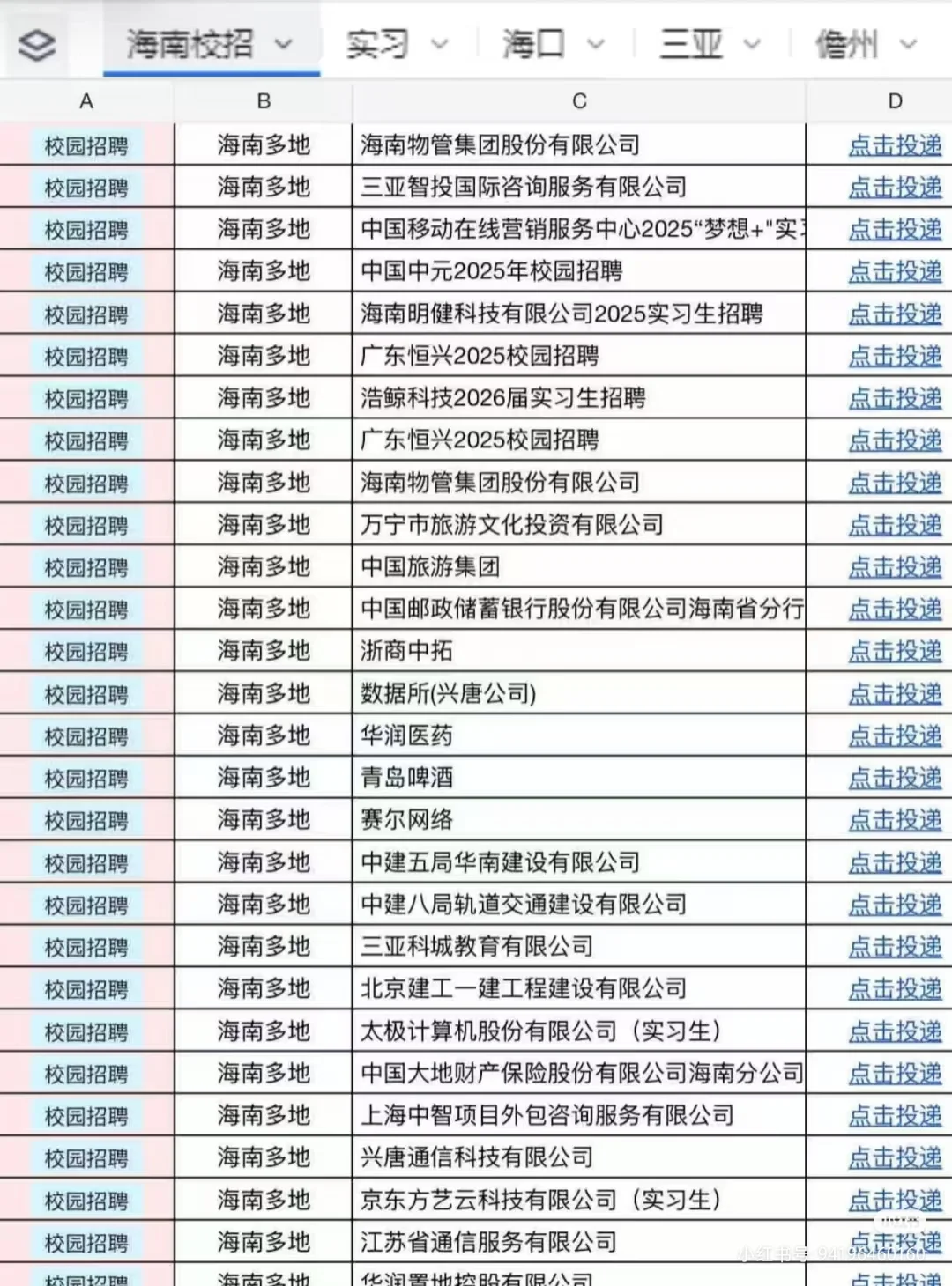 本周海南秋招怎么又开新批次了！