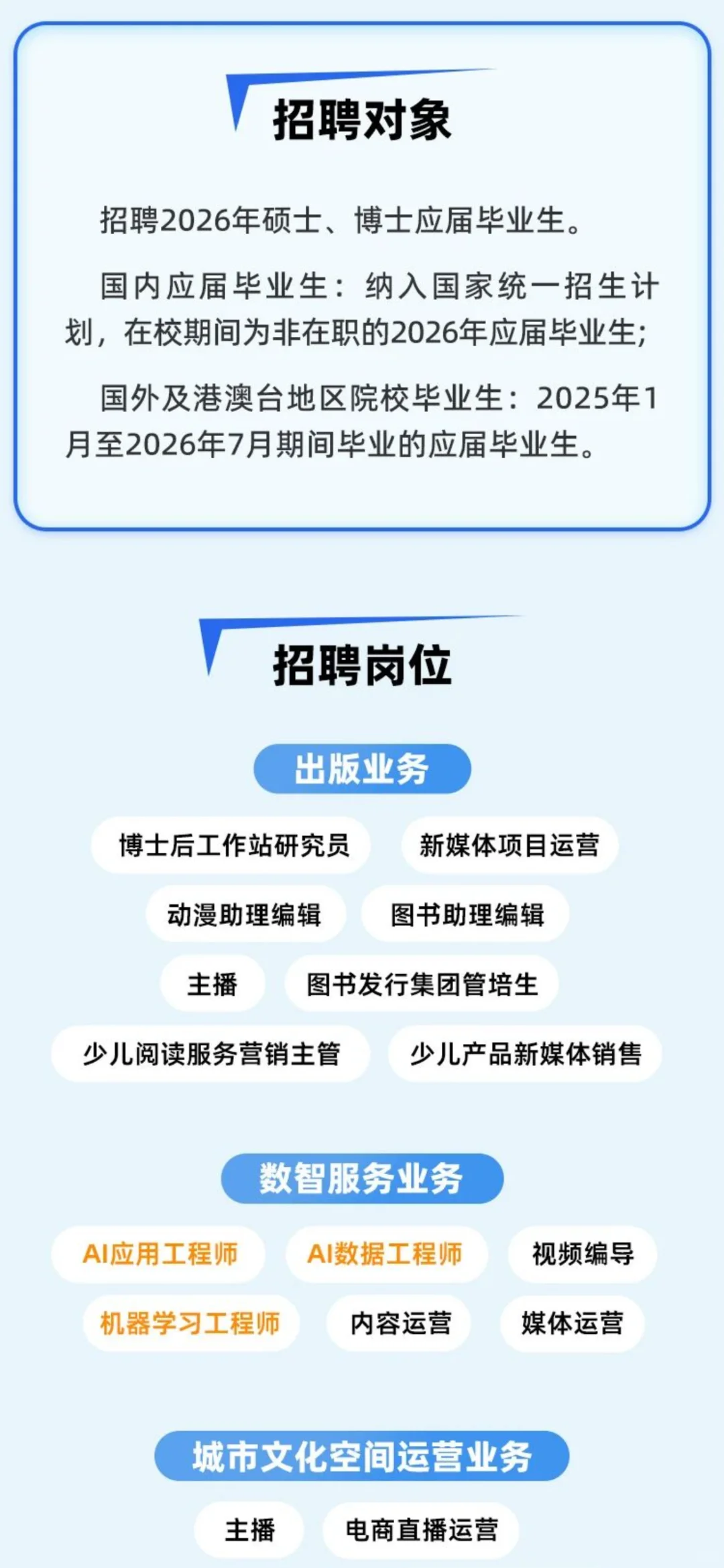 中信出版2026届璞玉计划校园招聘