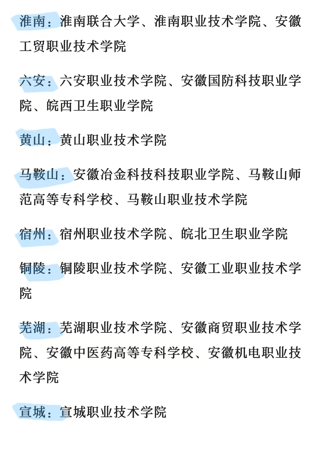 安徽硕士想进高校当老师的，重点关注这些！