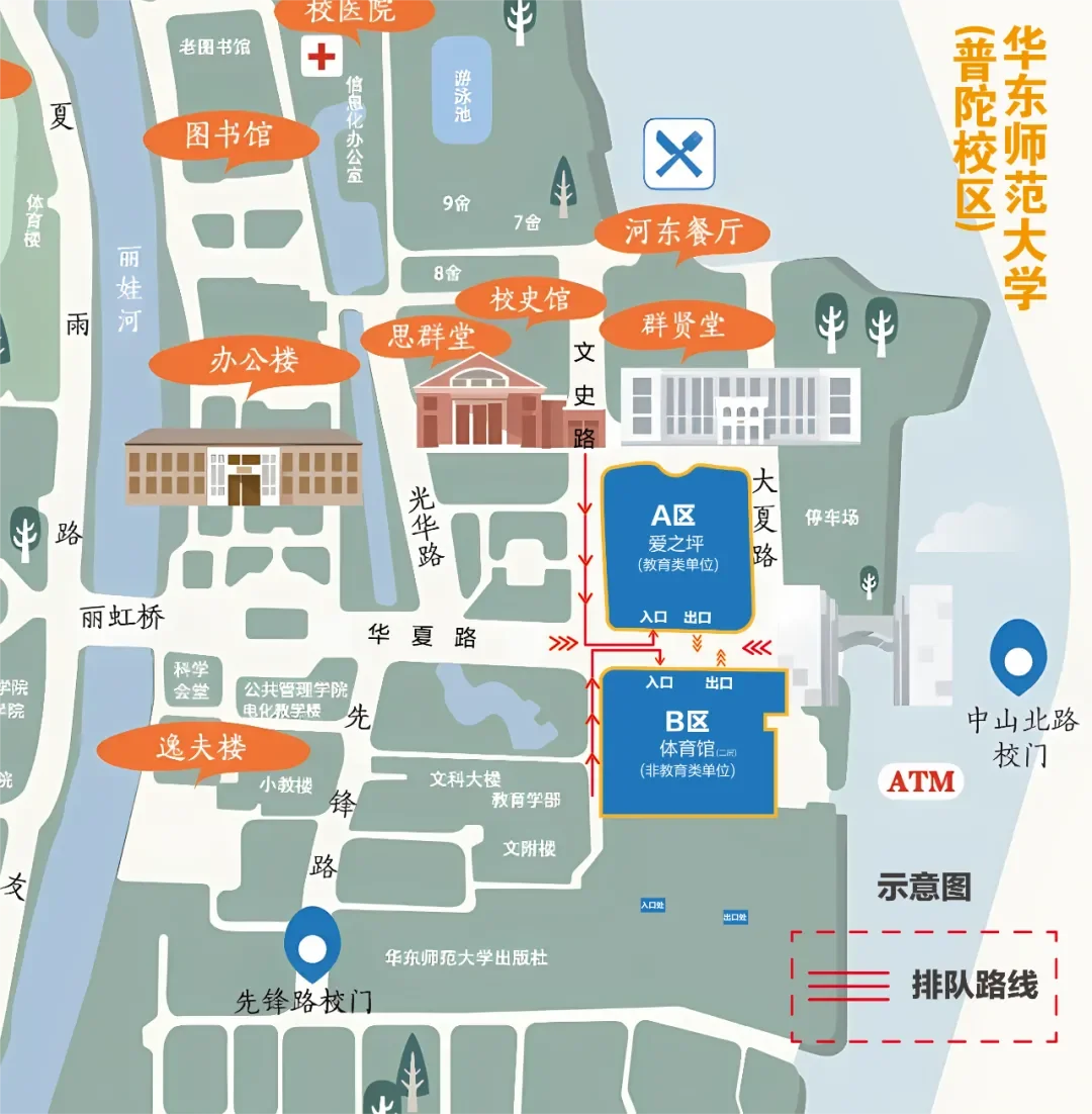 华东师范大学2026届毕业生秋季招聘会指南！