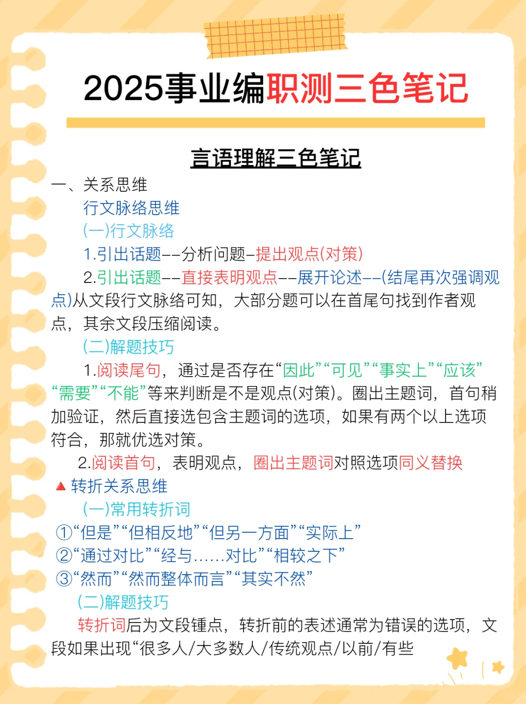 别裸考!周六陕西事业编4h够了，保底110分
