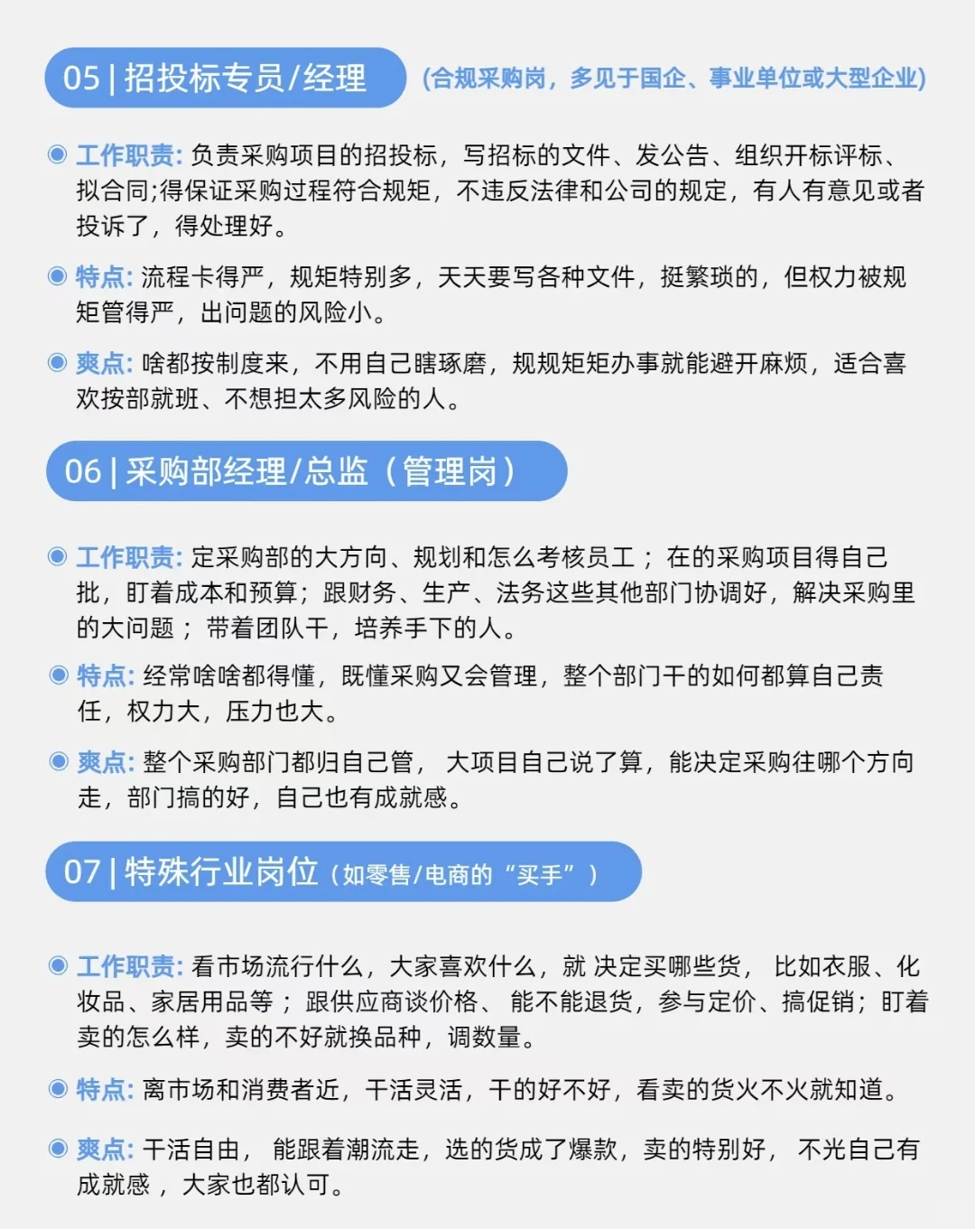 采购部哪个岗位最爽?