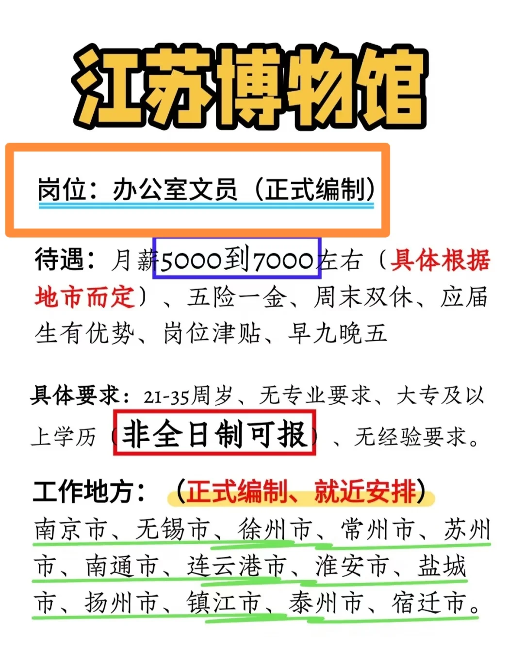 吧博物馆扩编，大专35岁以下即可报