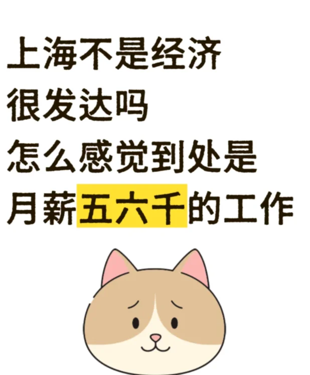 上海这点月薪正常吗
