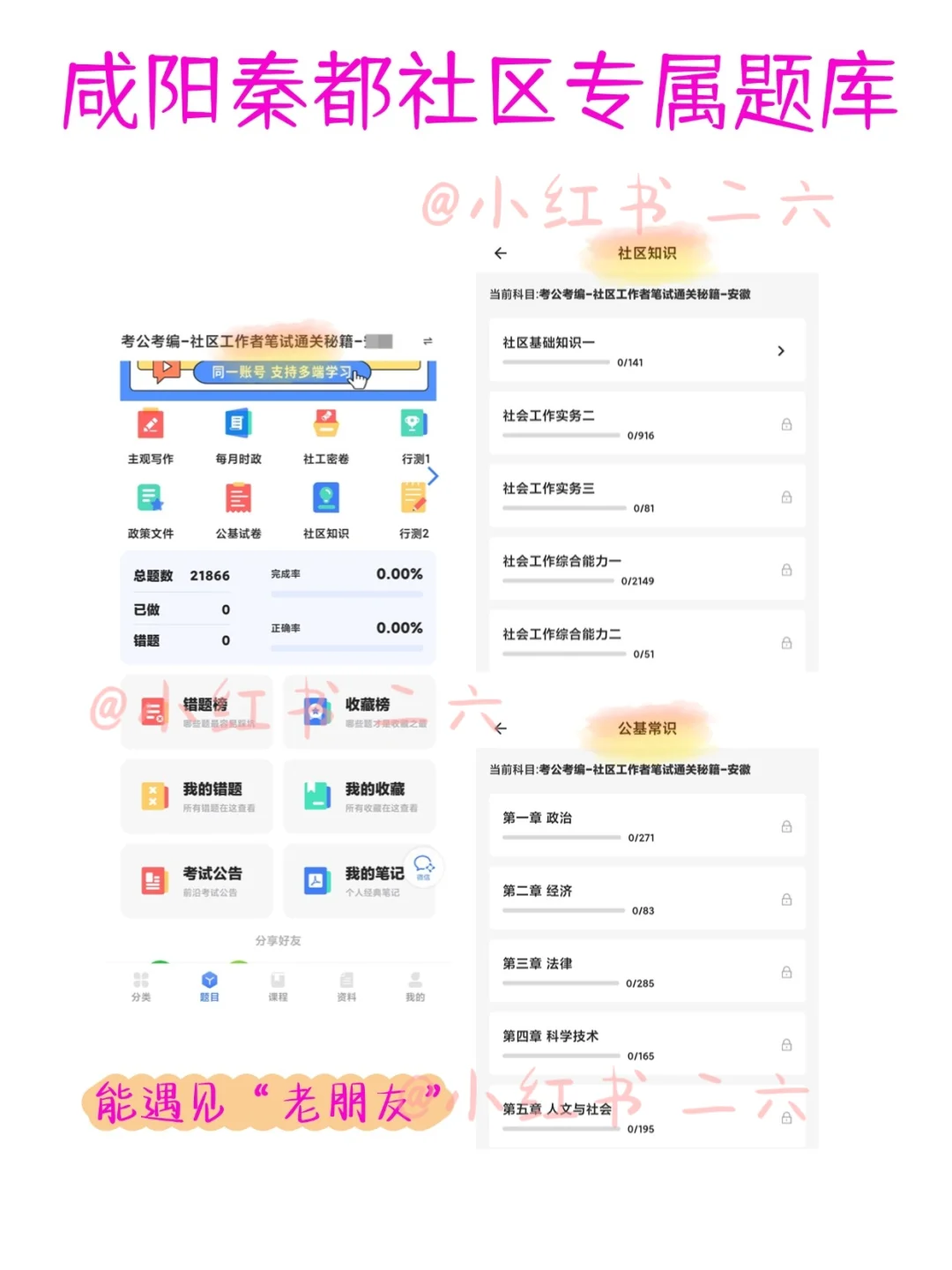 咸阳秦都社区工作者今日报名了！大概考这些