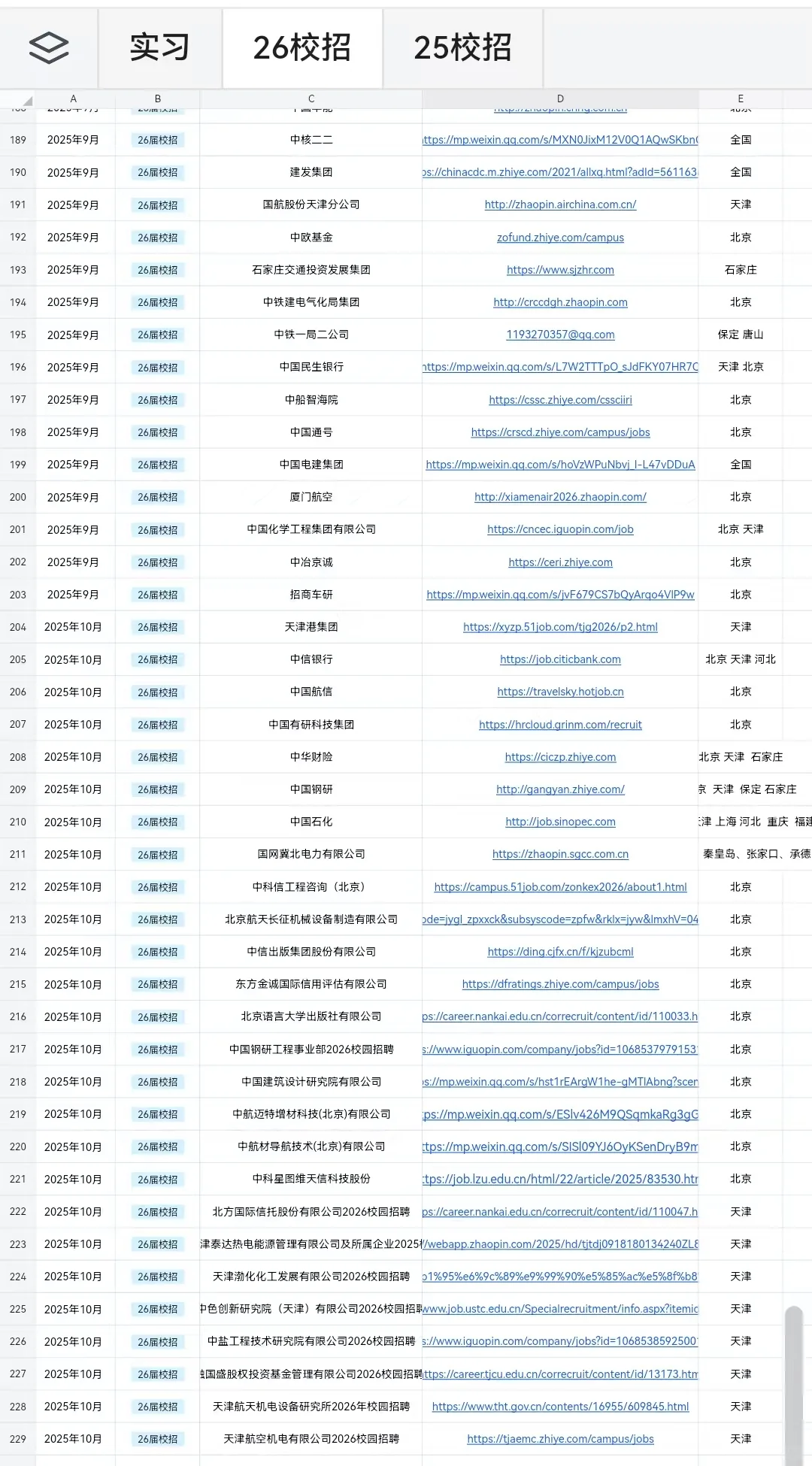 9月30日 | 河北校招开了好多🤗！