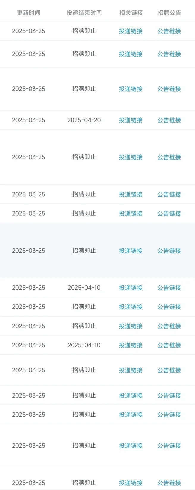 3.25春招又又新开岗位啦！抓紧投！