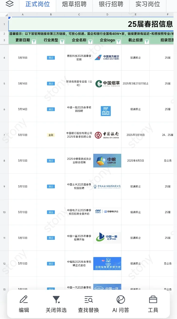 3.24这周央国企春招突然爆发了投不完!