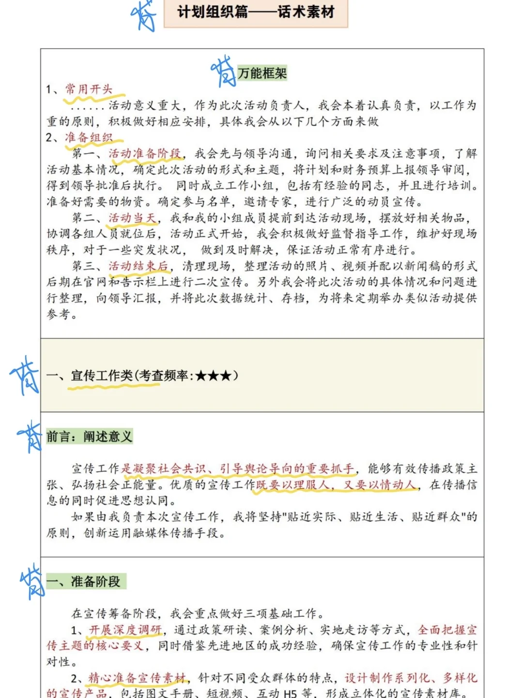 结构化面试，3小时背完，保底88+