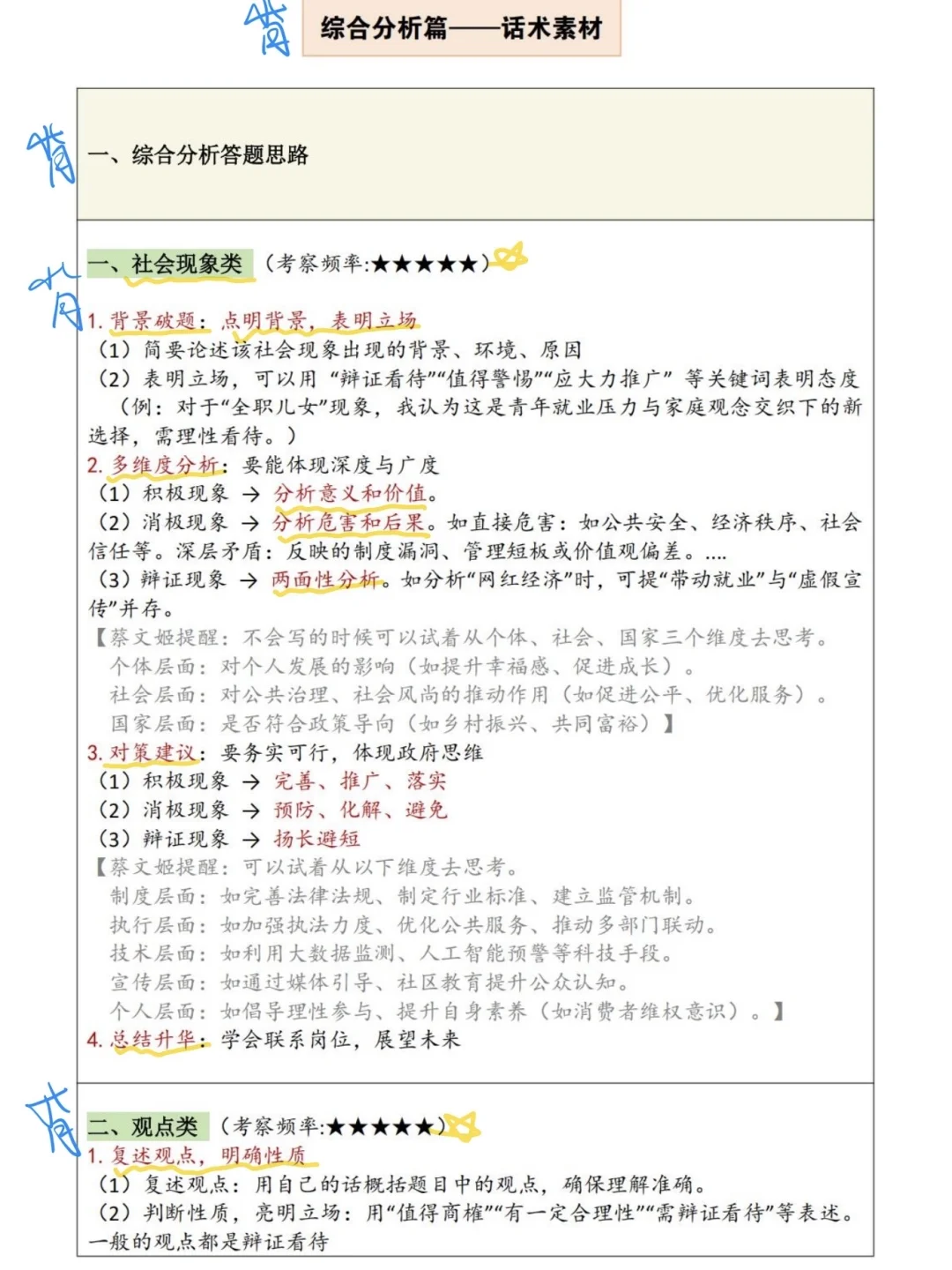 结构化面试，3小时背完，保底88+