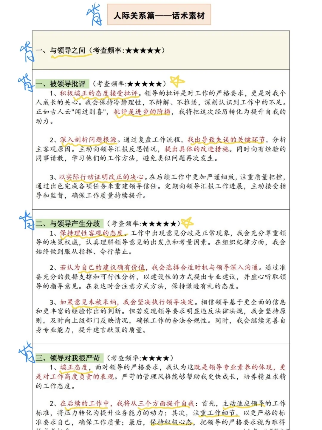 结构化面试，3小时背完，保底88+