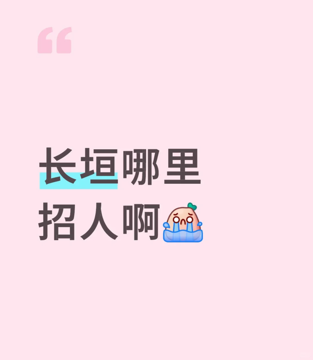 长垣哪里在招人啊