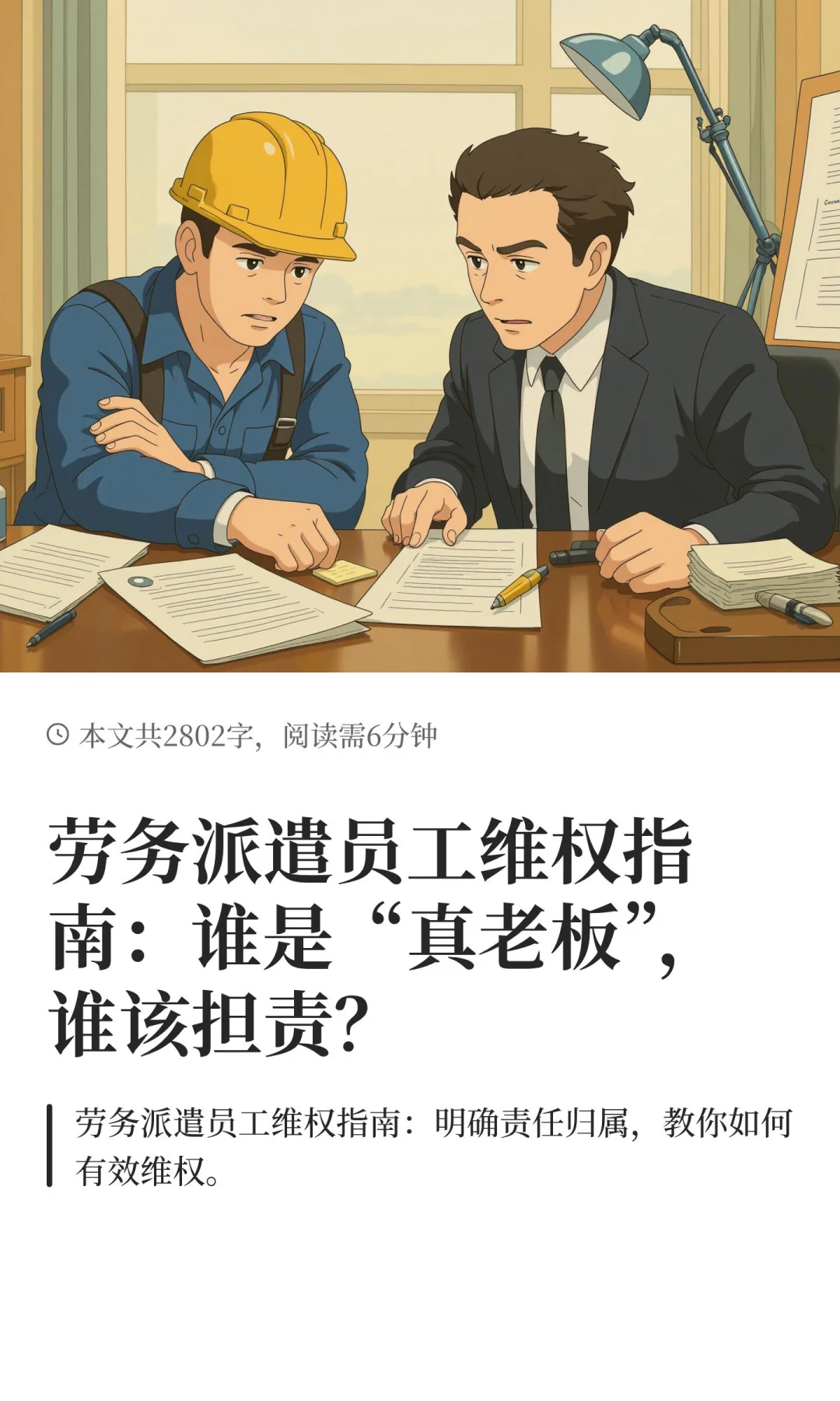 劳务派遣员工维权指南：谁是“真老板”，谁