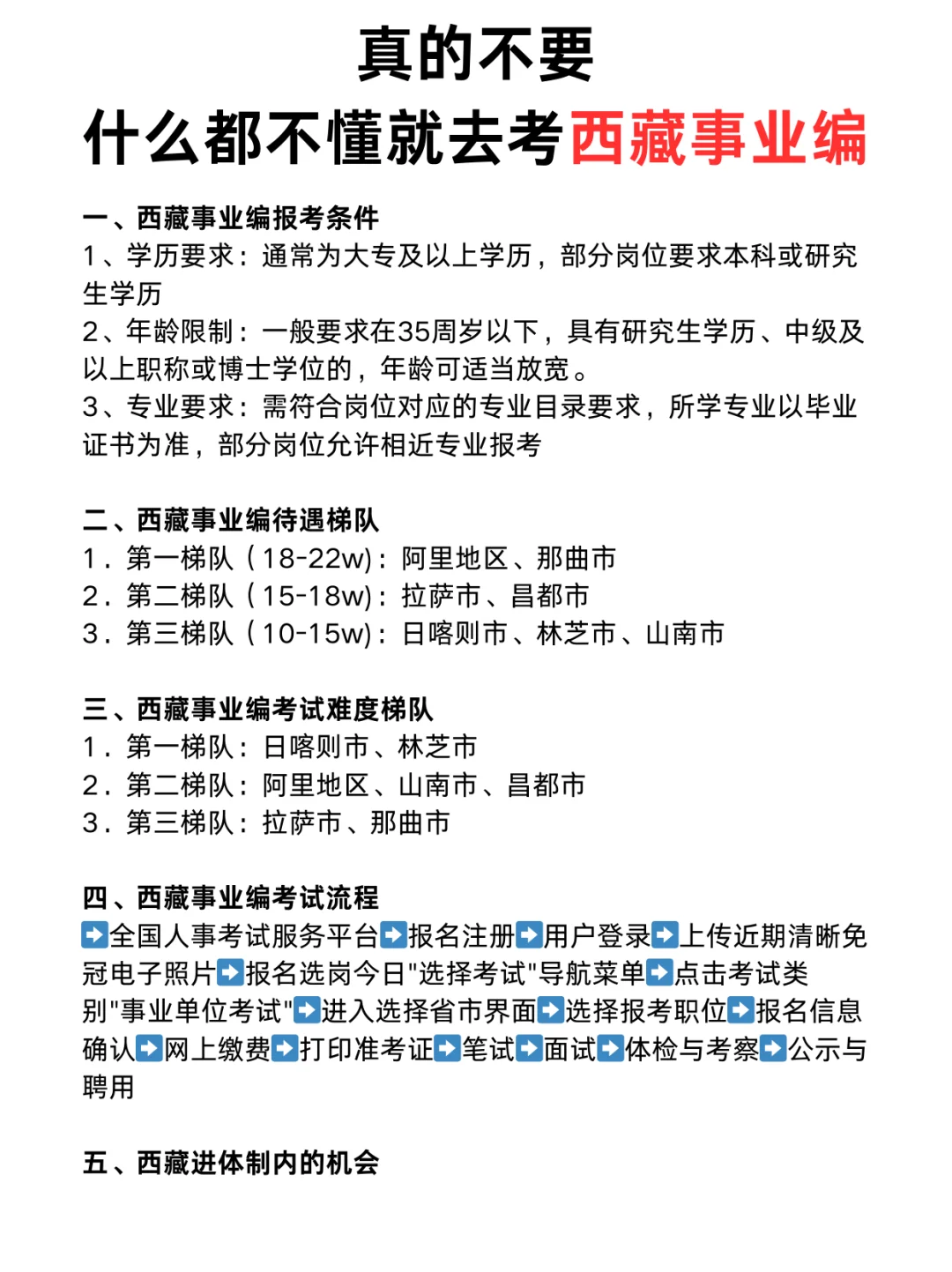 今年，西藏考编真的是在放洪水啊啊啊！