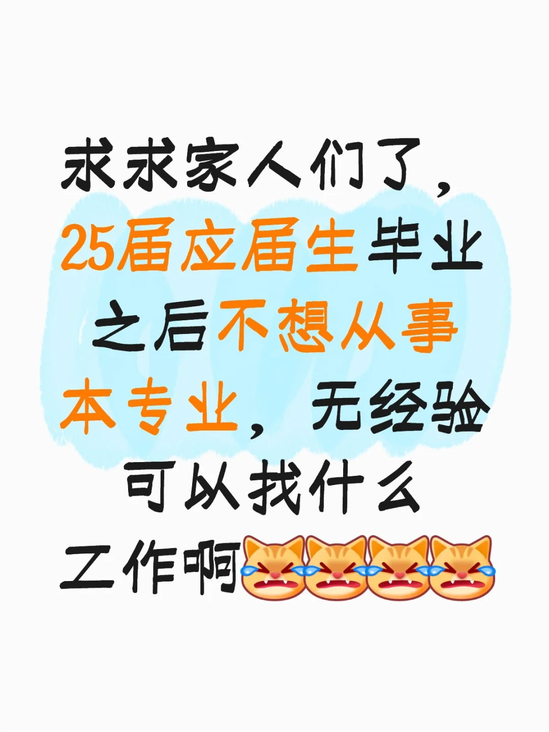 小红书的大神们，应届生真的很迷茫