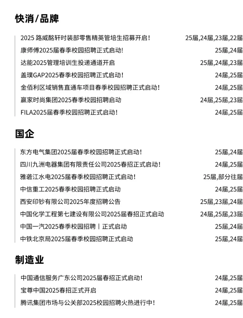 太好了是第一批春招我们往届生有救了🥹
