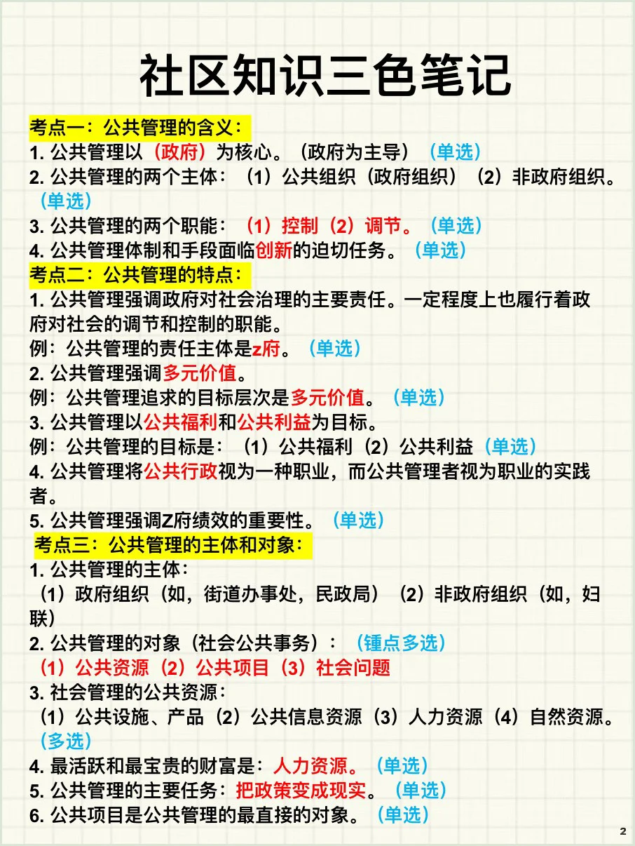 因为背到了极致 所以社区招聘选择题秒做！