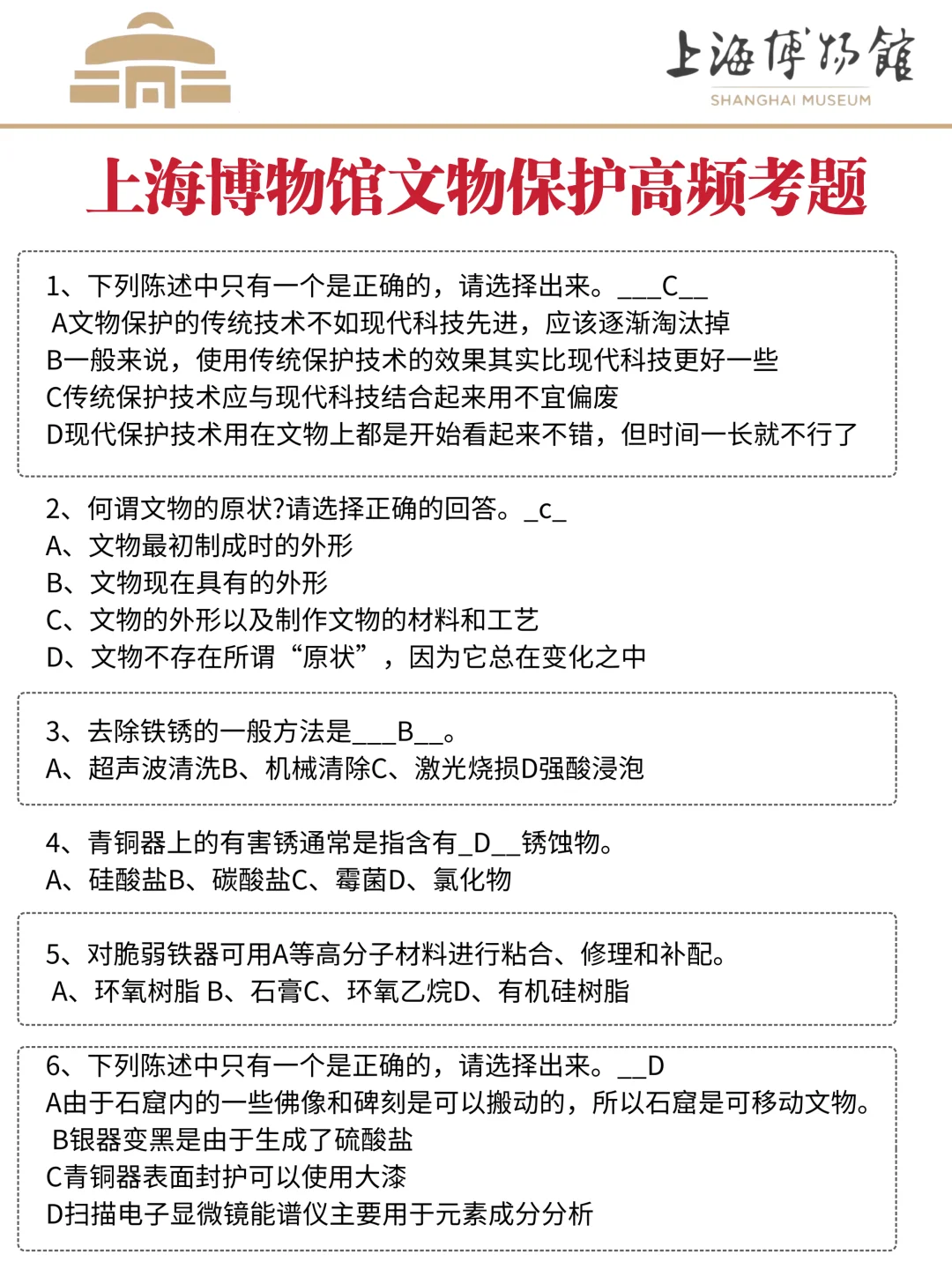 考上海博物馆，刷到就是上天在告诉你该努力
