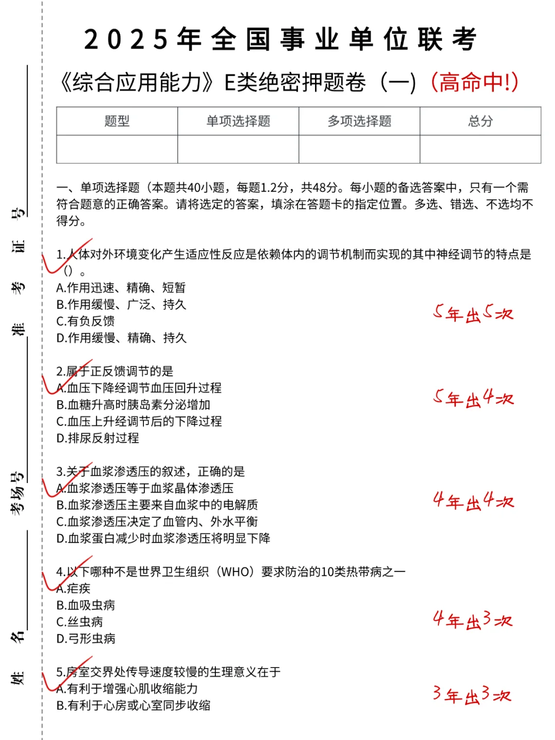普及一下事业编e类进面需要达到的强度