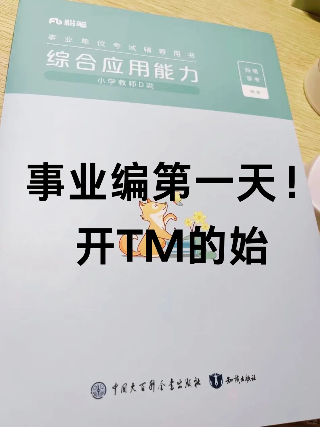 事业编第一天！开TM的始