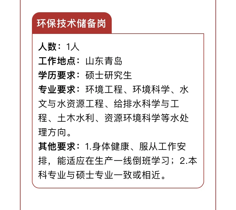 中国石化青岛分公司招聘！六险二金