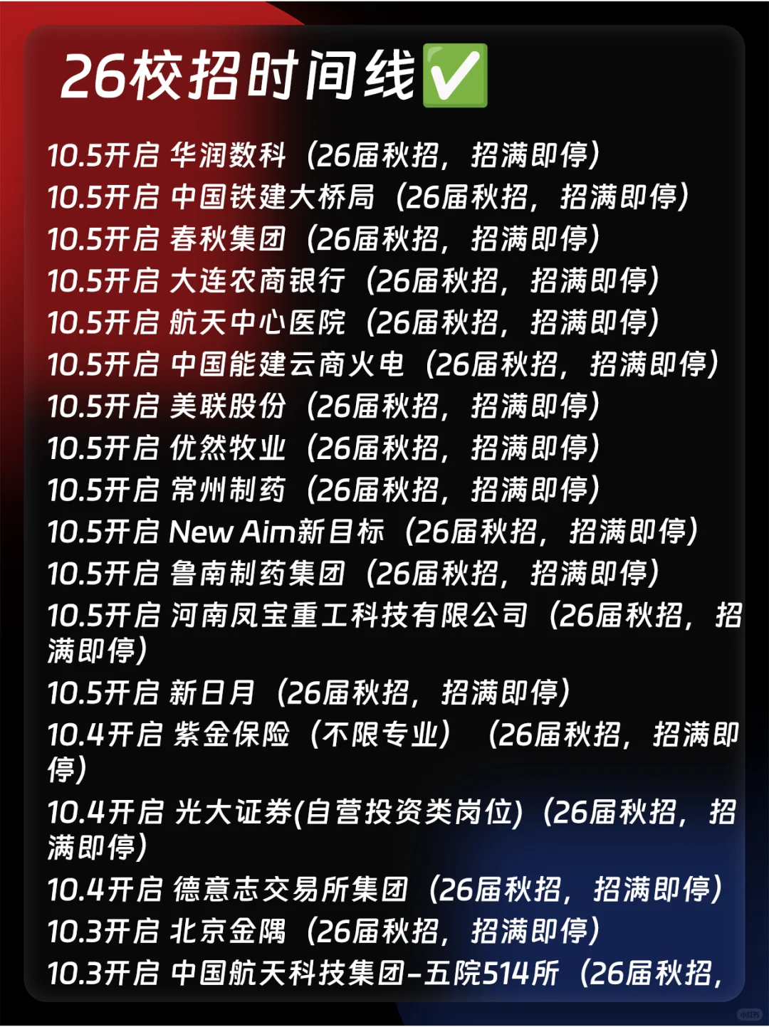 假如你从今天开始投秋招（26届）
