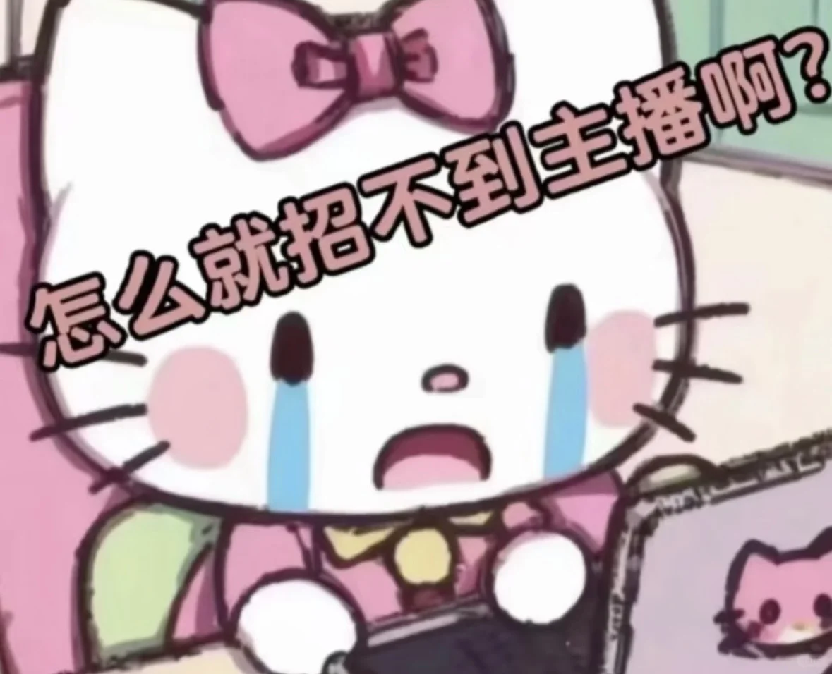 求求了！请赐予我一堆主播吧！