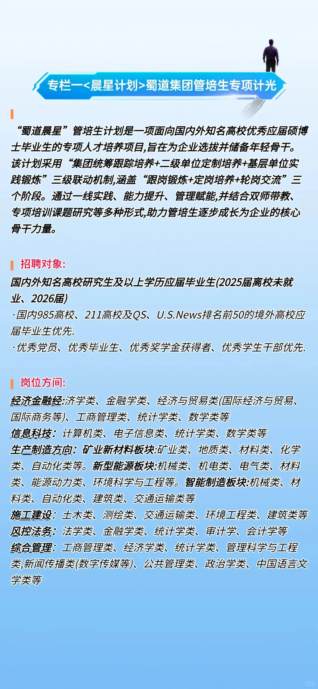 本科起～蜀道集团校园招聘