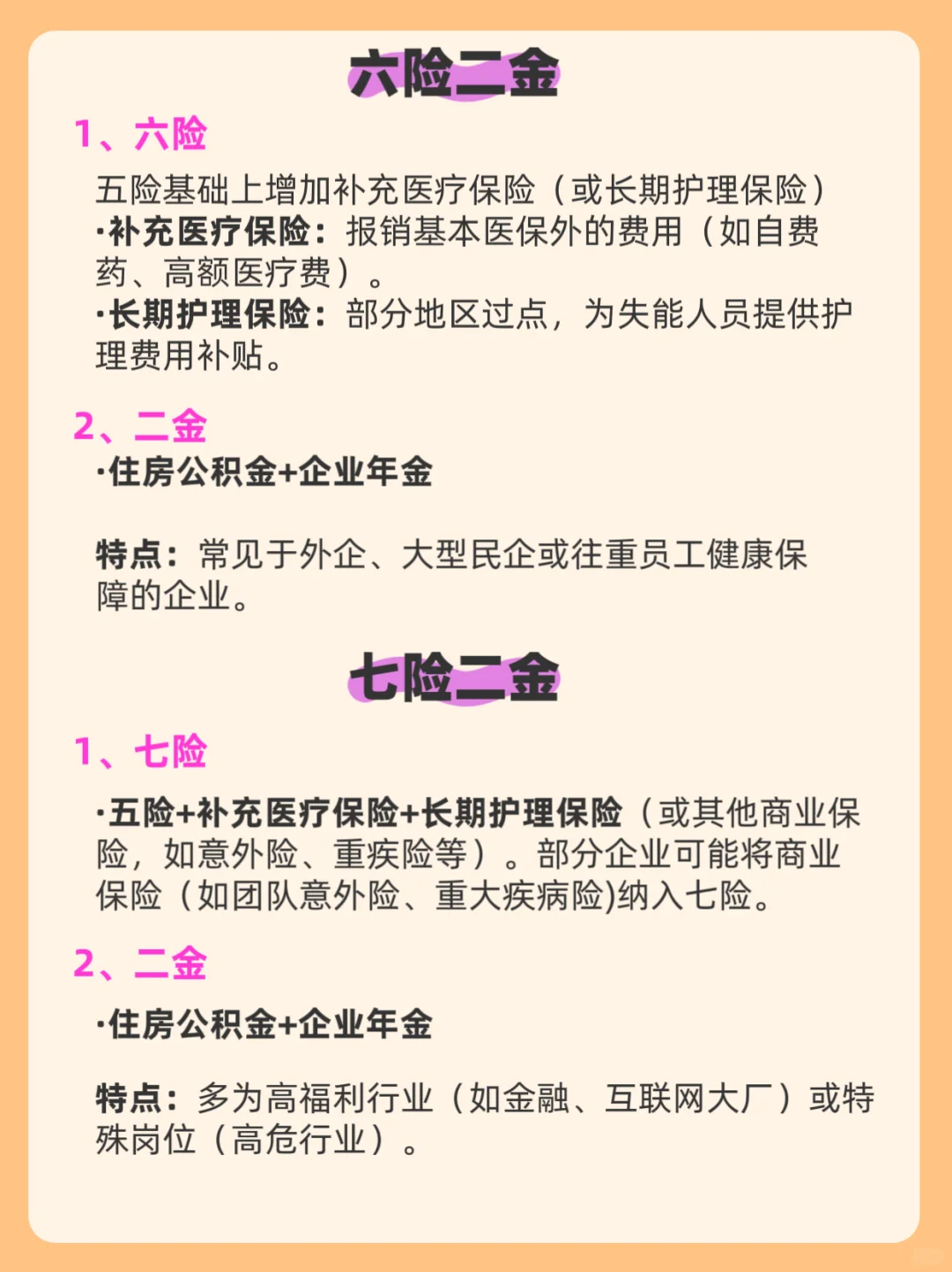 打工人必须知道的“险”和“金”！！！