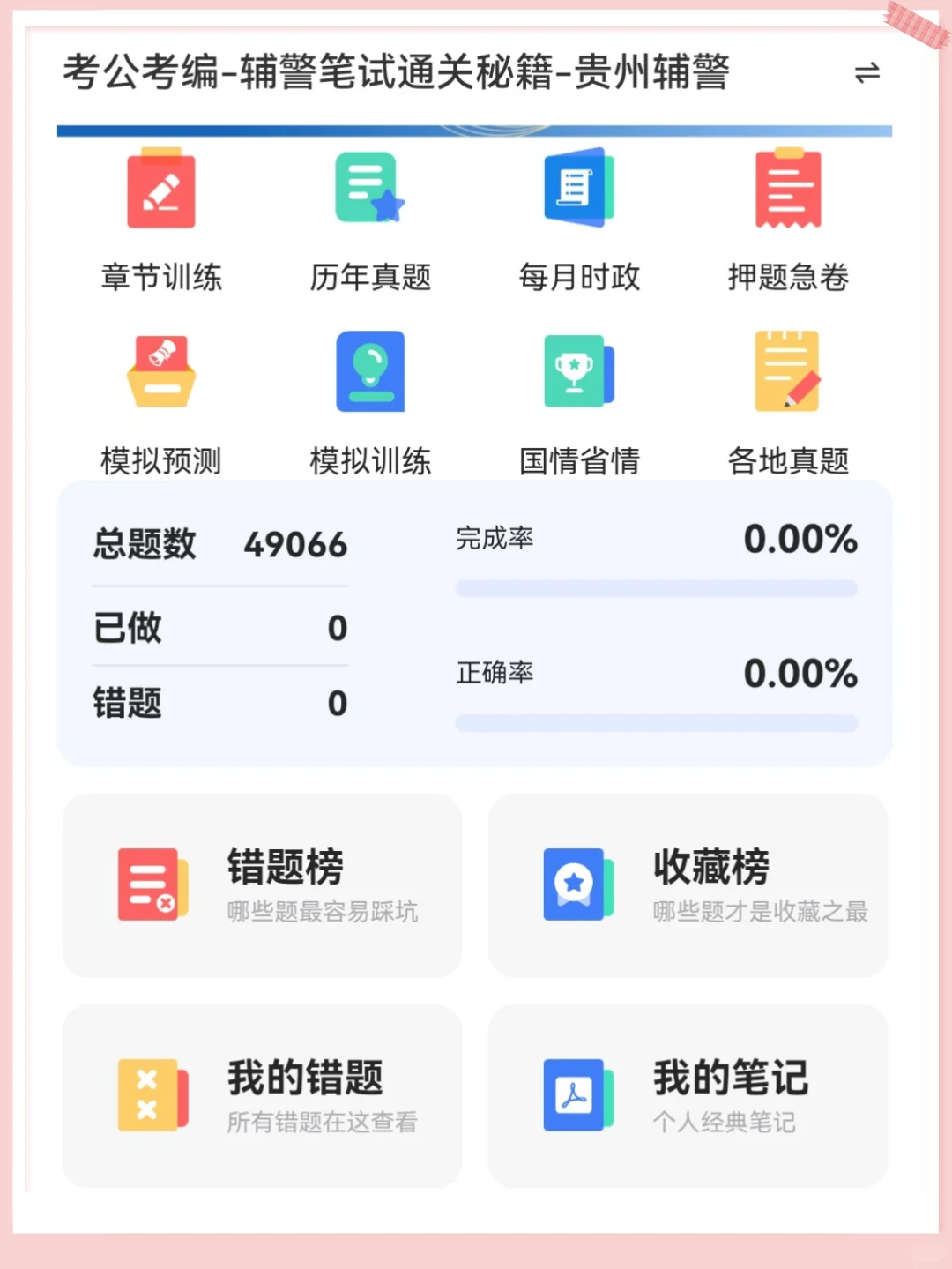 贵州辅警会惩罚每一个不看公告的人