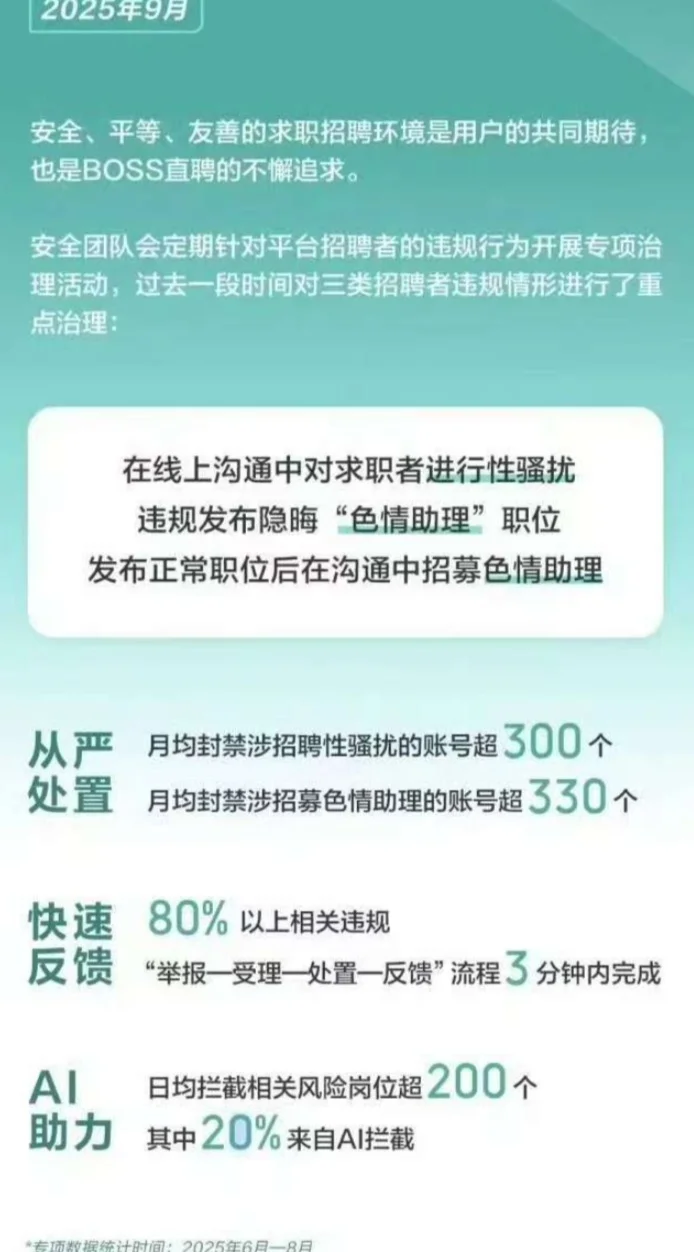 “蟑螂“放到阳光下！boss直聘这波真不错！