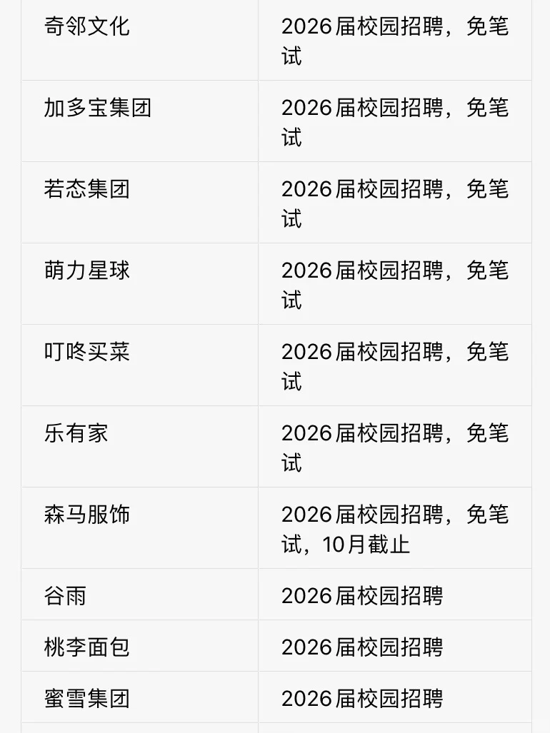 9.27秋招先把不用笔试的岗全投了