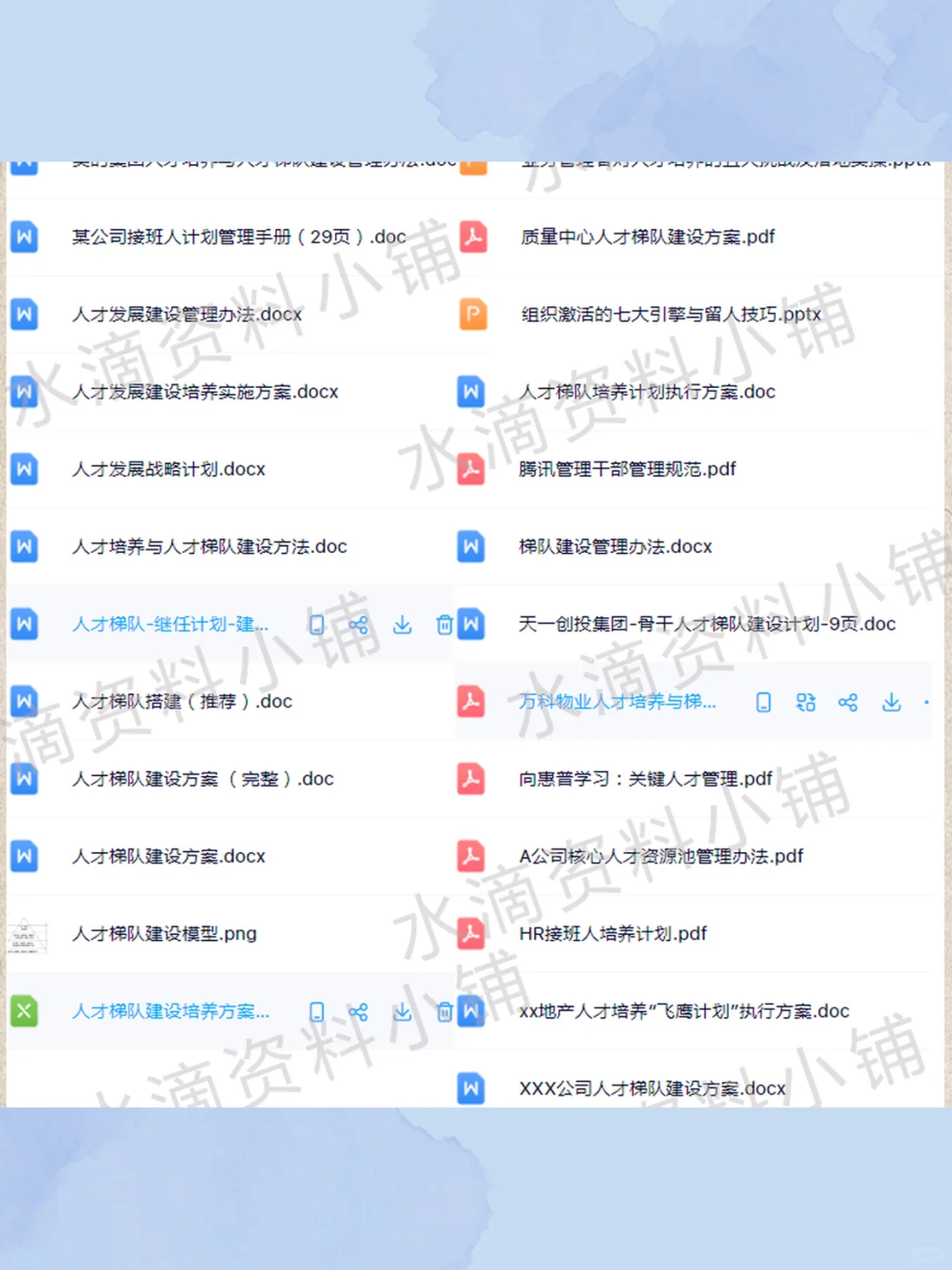 人才梯队建设方案关键岗位后备人才继任计划