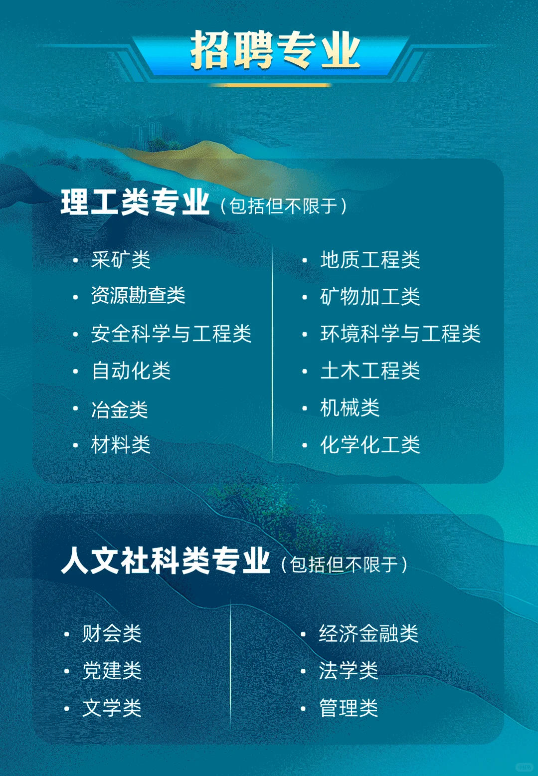 中国黄金集团2026校招启动（专业覆盖范围大）