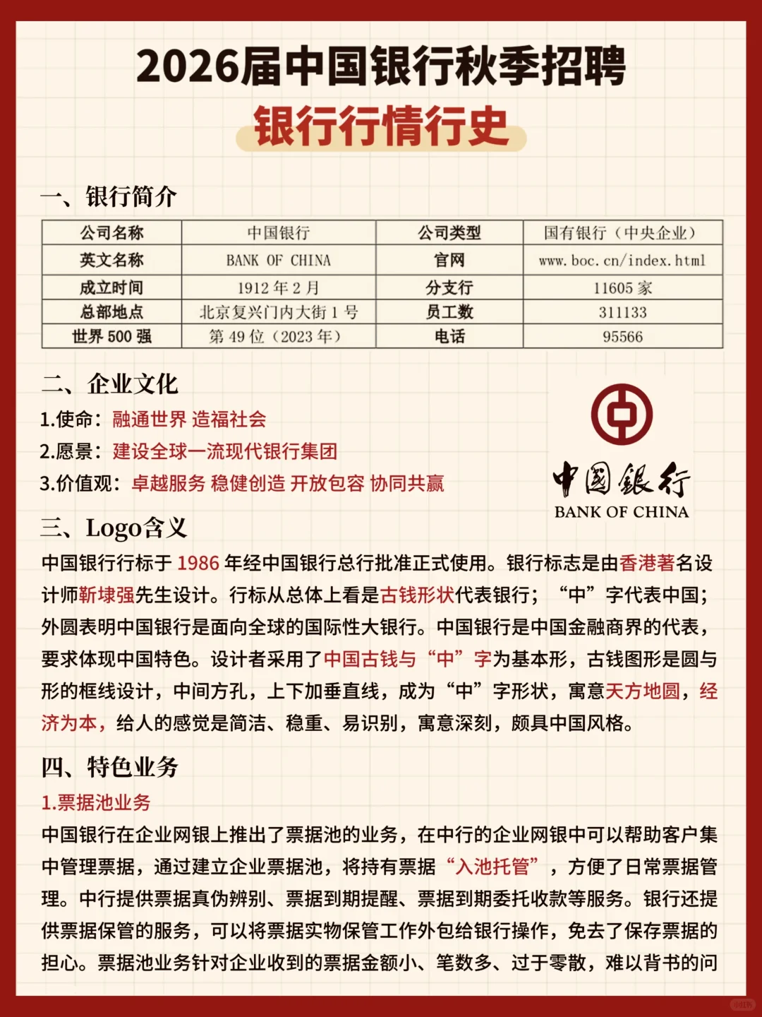 9.27中国银行第一批笔试来了！无非三套卷！