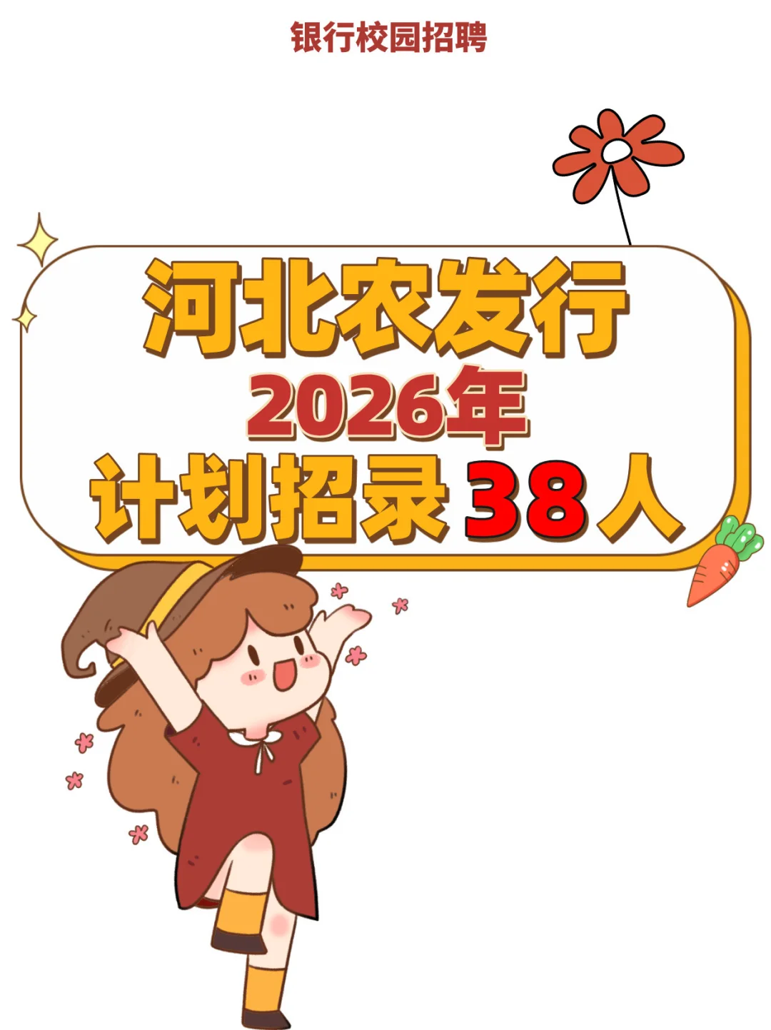 河北农发行2026年计划招录38人