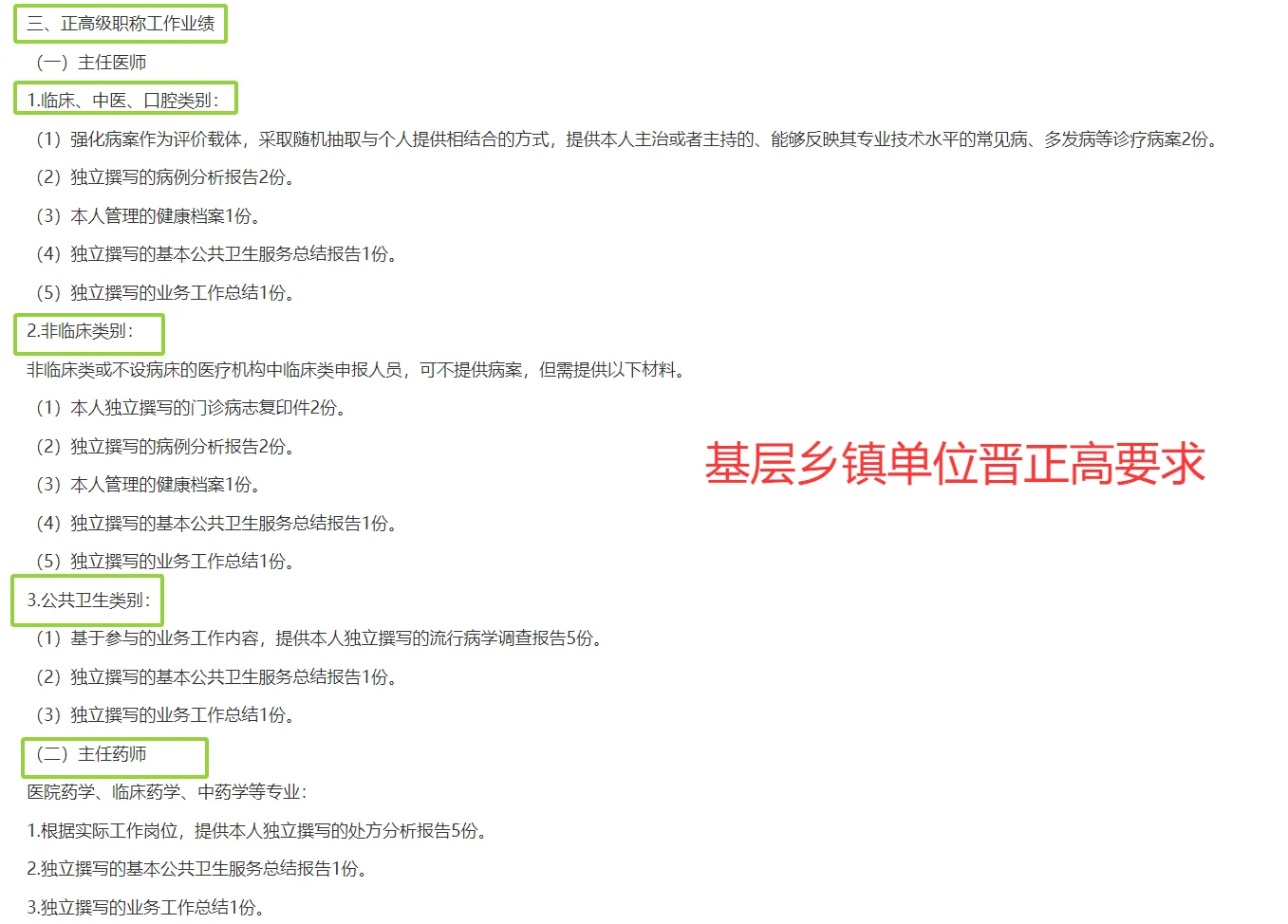 黑龙江基层卫生高级职称评审条件解读!