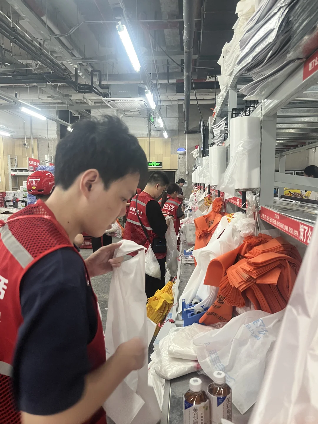 永辉线上超市大渡口新仓招人啦！