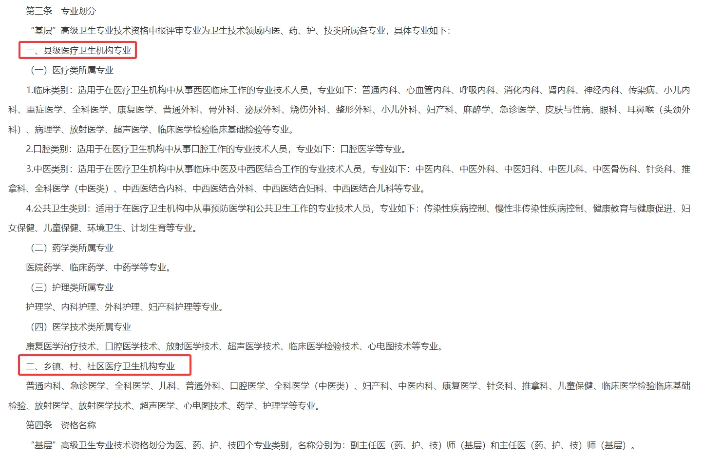 黑龙江基层卫生高级职称评审条件解读!