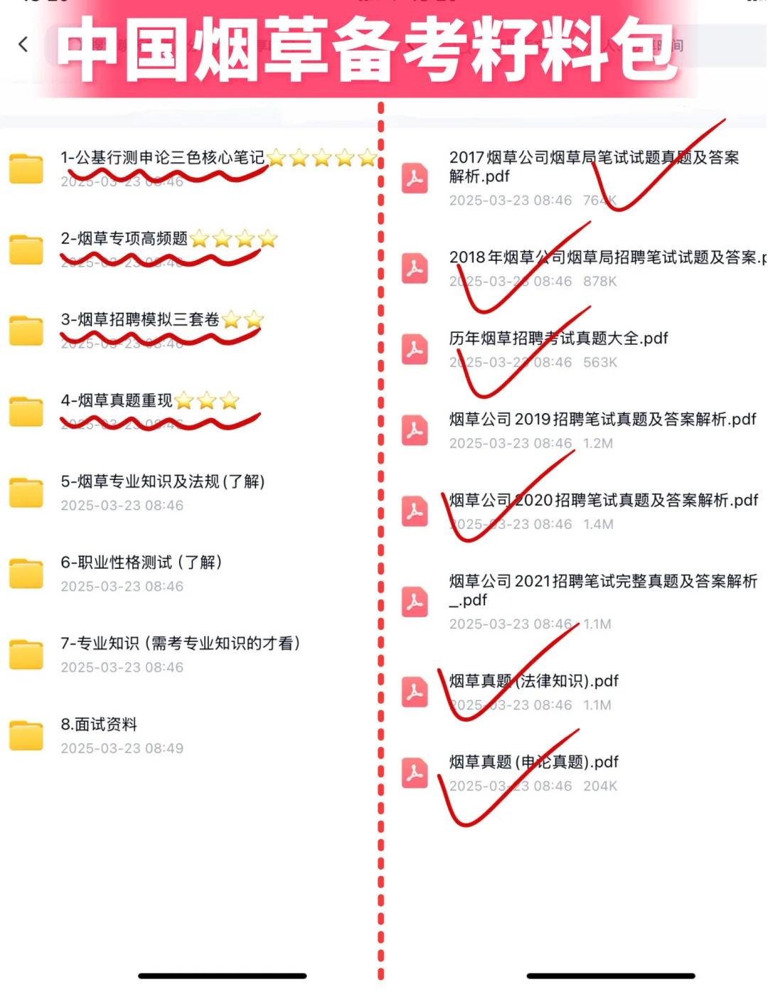 备考中国烟草没思路的人直接抄我