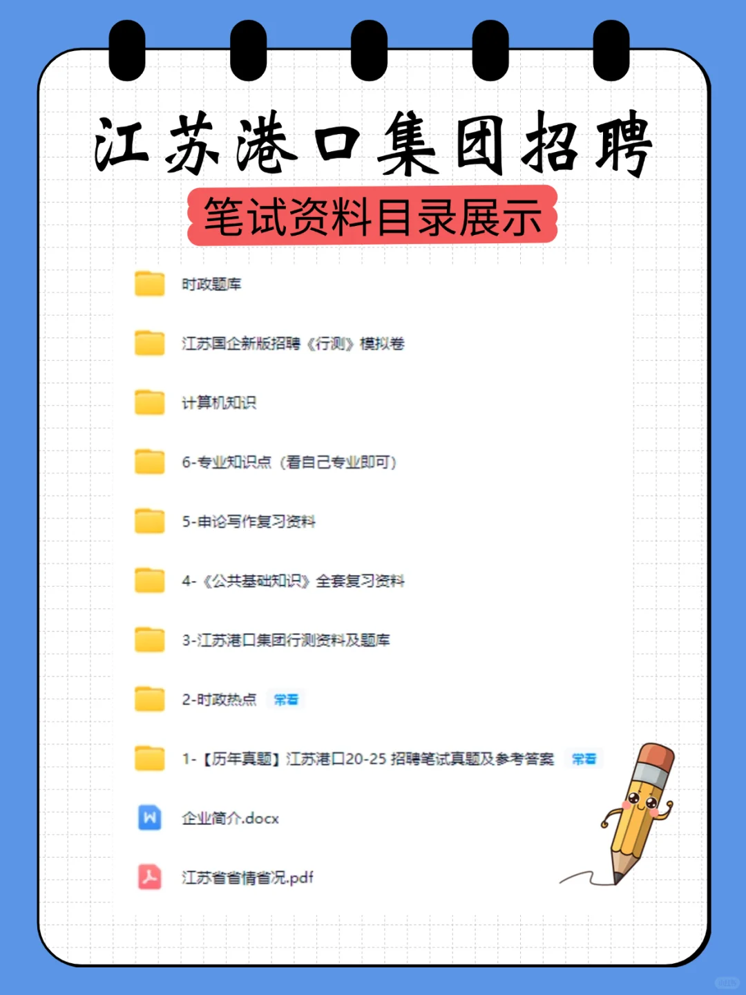 🚢江苏港口社招！2025 笔试考情速看
