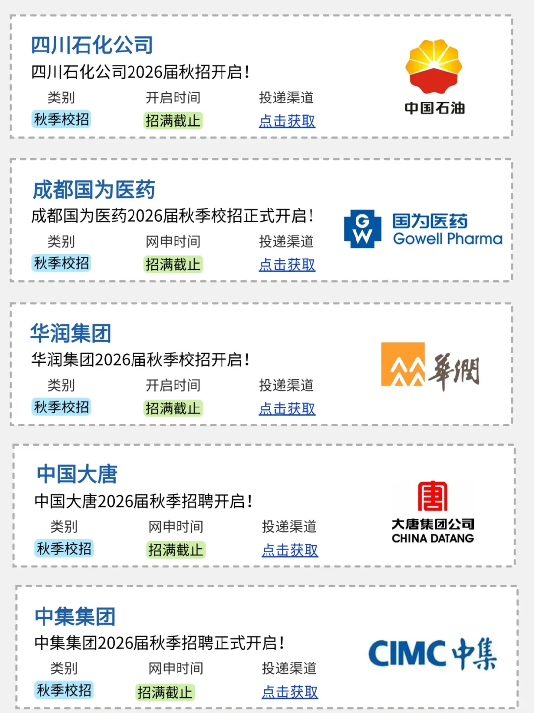 香喷喷的四川秋招怎么能不投呢~