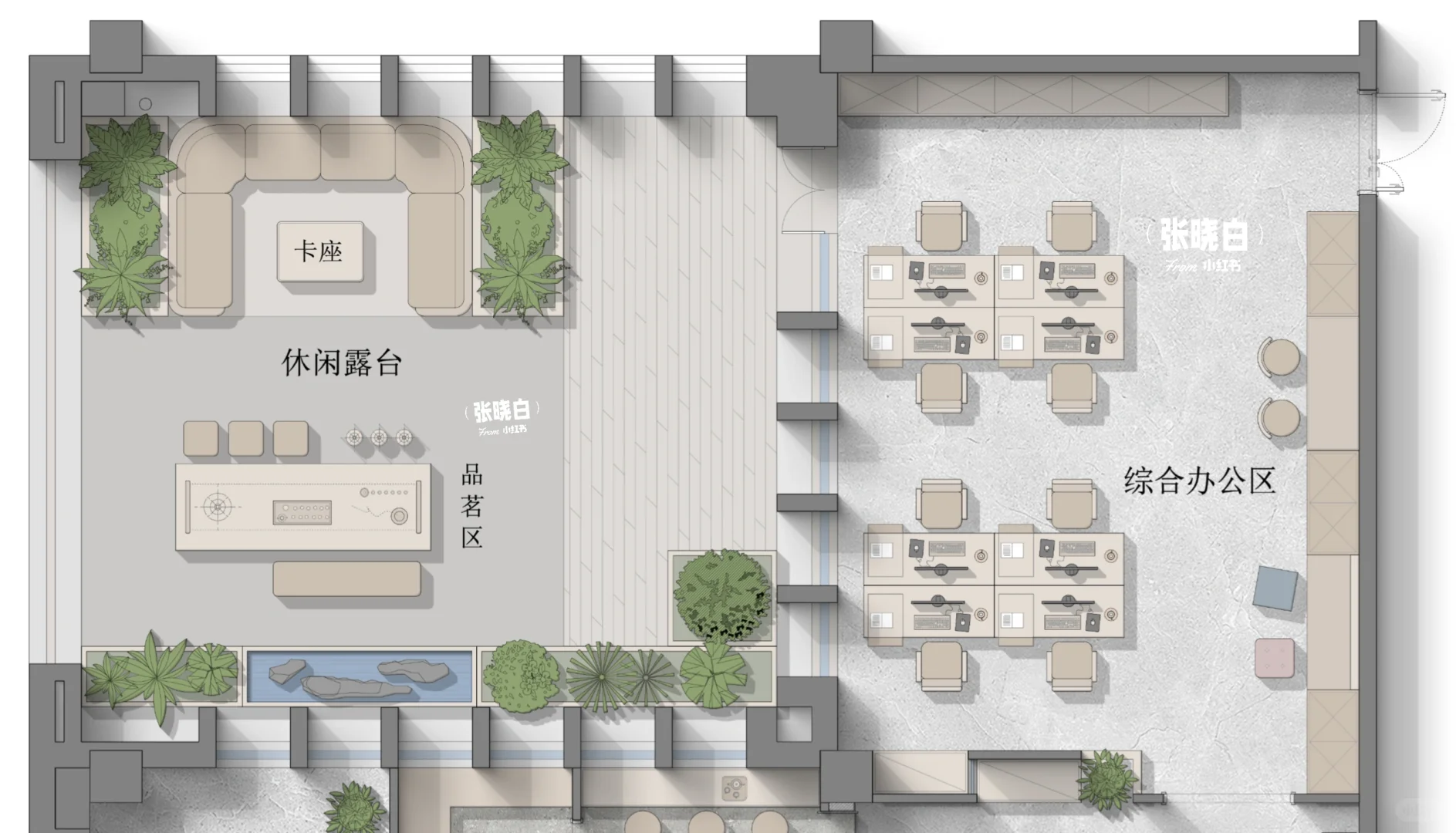 办公空间设计，办公室设计