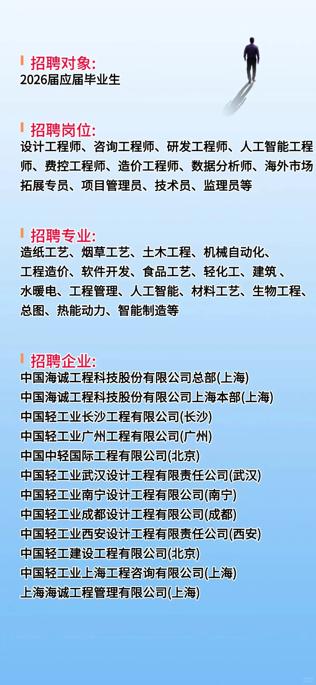 中国海城2026届校园招聘