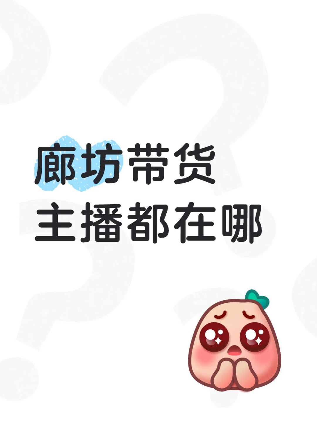 廊坊广阳招女装带货主播